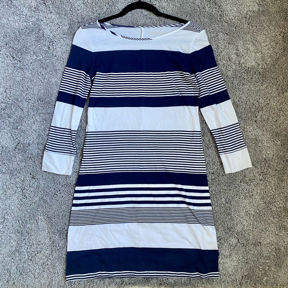 Lilly Pulitzer Striped Shirt Dress